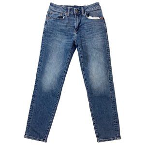 American Eagle Athletic Fit Jeans Mens 26x25 Actual Blue Denim Straight Leg